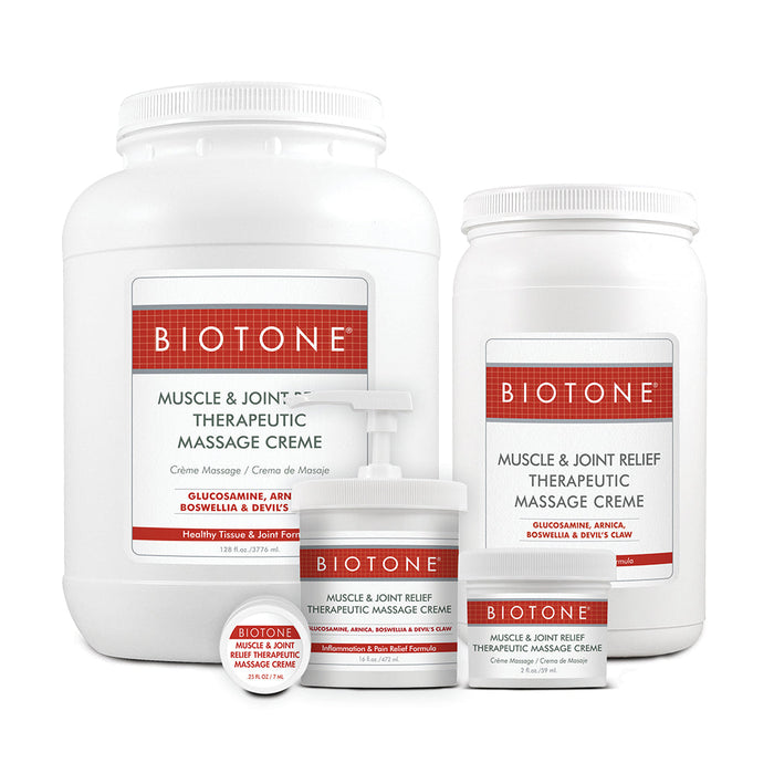 Biotone Muscle & Joint Relief Therapeutic Massage Creme