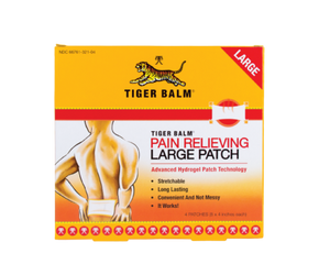 Tiger Balm Pain Relieving Patch Large, 4 ct